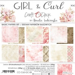 GIRL & CURL - 8 x 8 (basic)