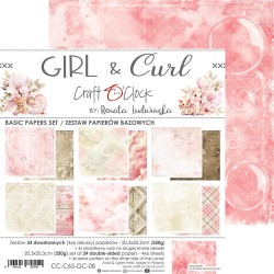 GIRL & CURL - 8 x 8 (basic)