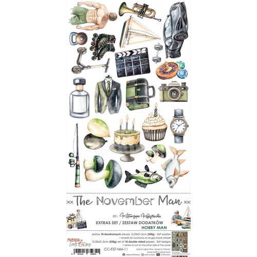 THE NOVEMBER MAN - HOBBY MAN - 6 x 12