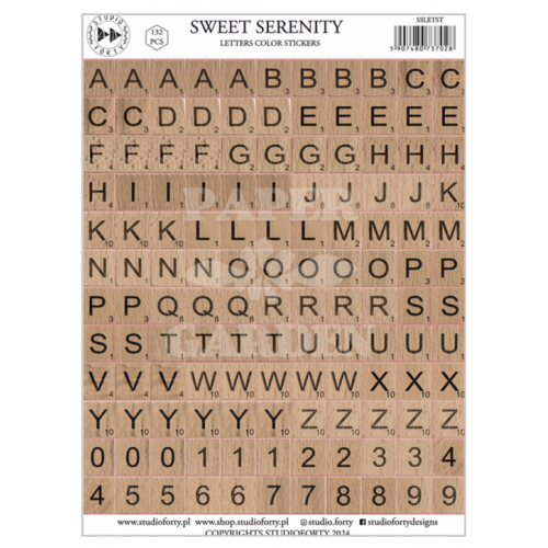 SWEET SERENITY - ABECEDA